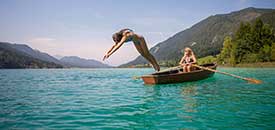 Familienurlaub am Weissensee Familienurlaub am Weissensee