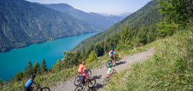 Seenbiken am Weissensee Seenbiken am Weissensee